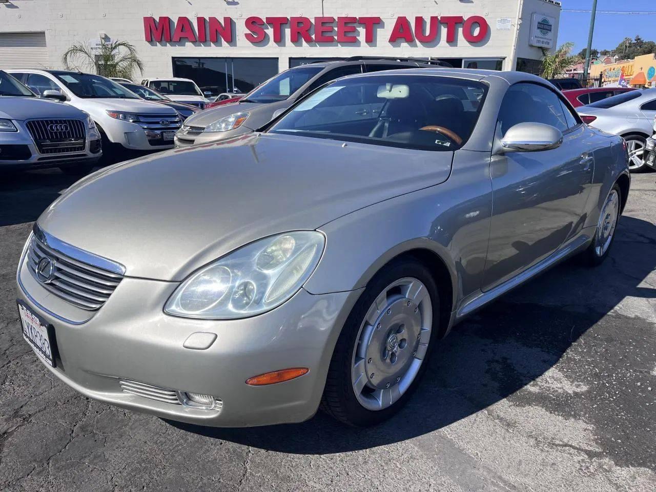 2002 Lexus SC SC 430 in Vallejo CA For Sale - Image 1