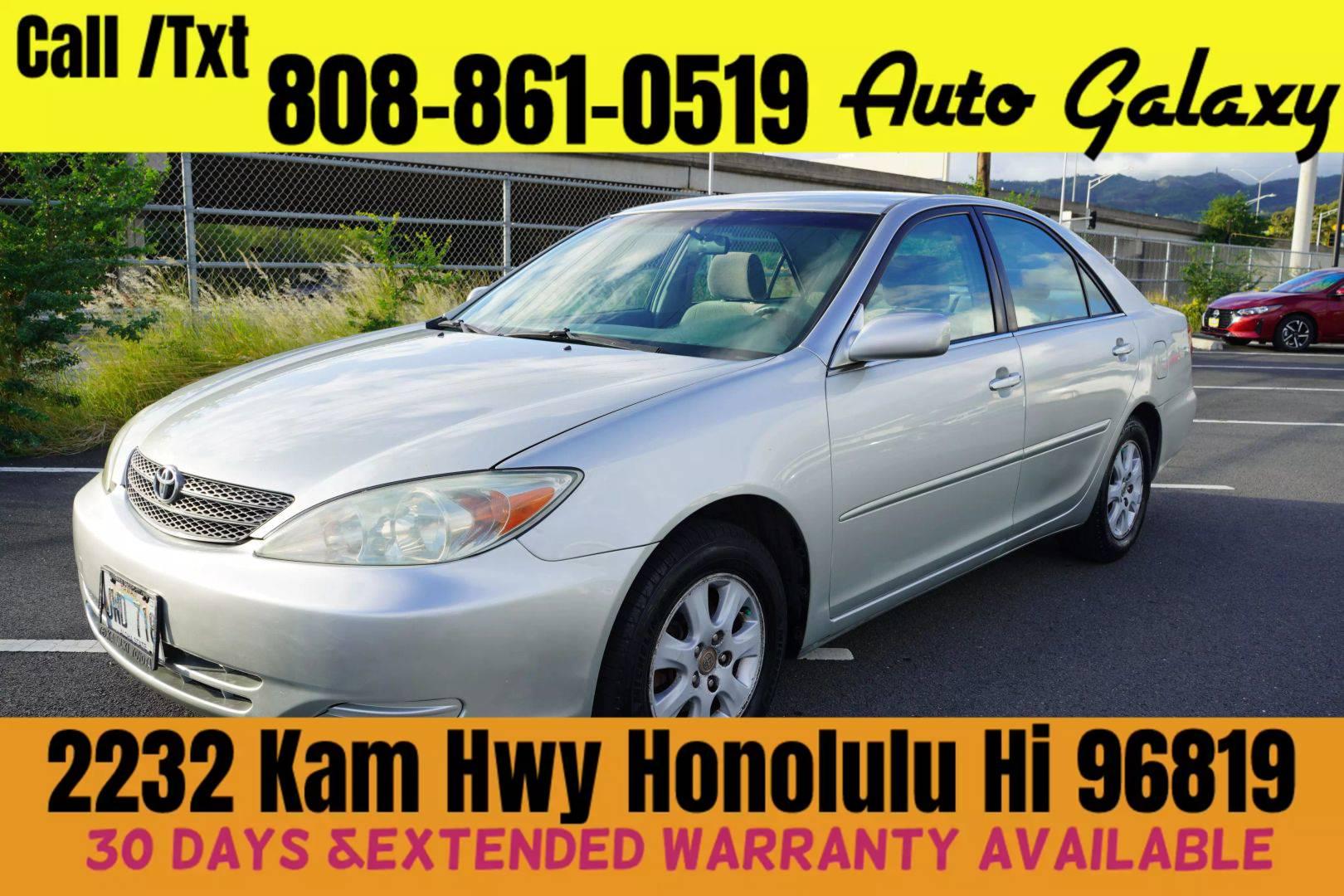 2002 Toyota Camry LE V6 in Honolulu HI For Sale - Image 1