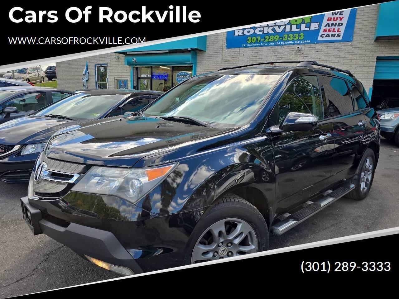 2007 Acura MDX Technology with Entertainment Package in Rockville MD For Sale - Image 1