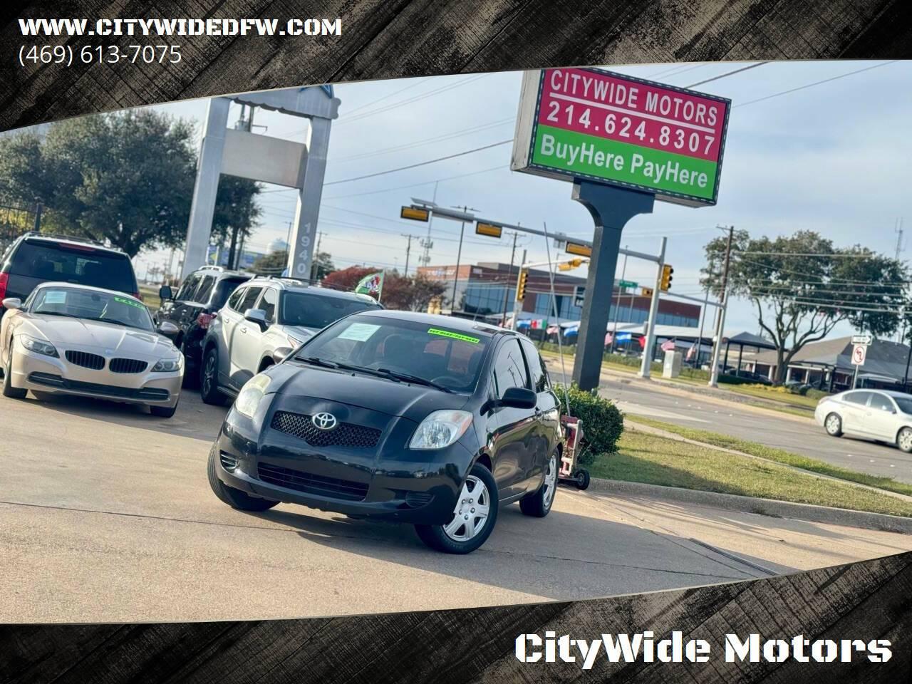 2007 Toyota Yaris Base in Garland TX For Sale - Image 1