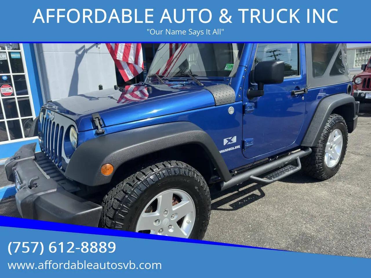 2009 Jeep Wrangler X in Virginia Beach VA For Sale - Image 1