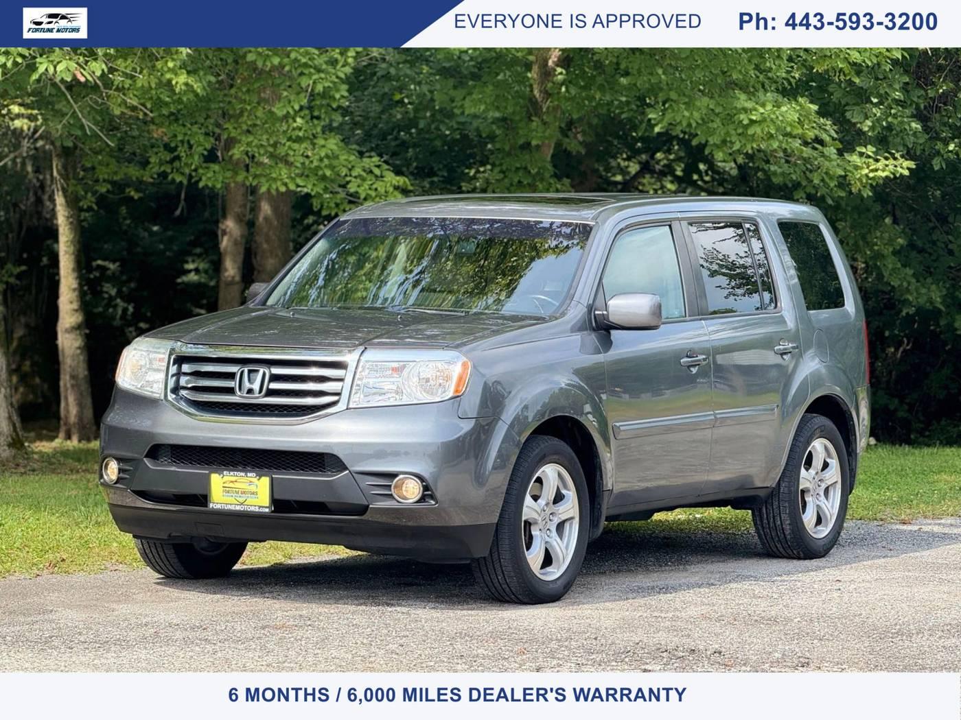 2012 Honda Pilot EX-L in Elkton MD For Sale - Image 1