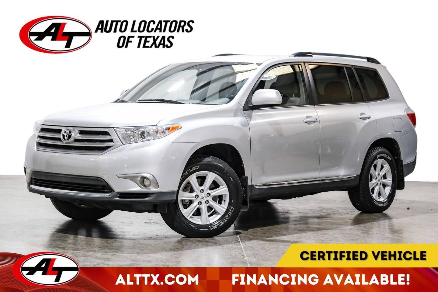 2012 Toyota Highlander SE V6 in Plano TX For Sale - Image 1