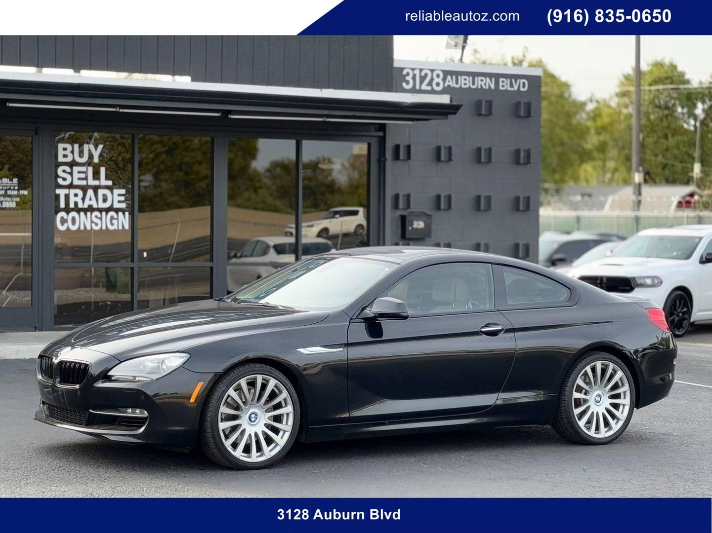 2013 BMW 6 Series 650i in Sacramento CA For Sale - Image 1