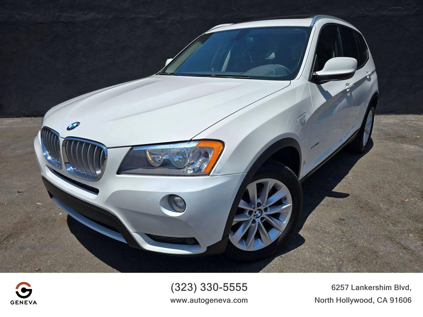 2013 BMW X3 28i in Los Angeles CA For Sale - Image 1