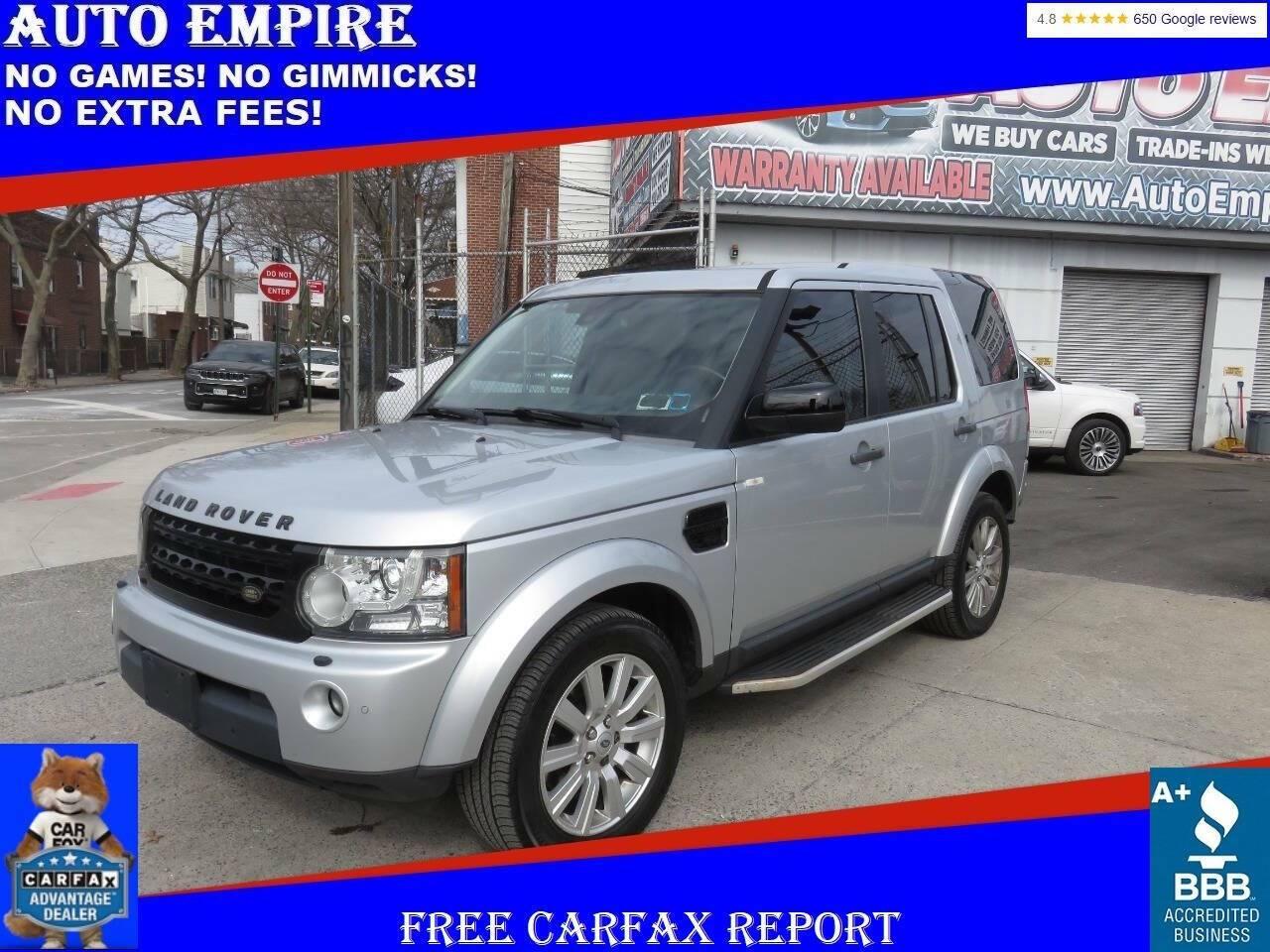 2013 Land Rover LR4 HSE in Brooklyn NY For Sale - Image 1