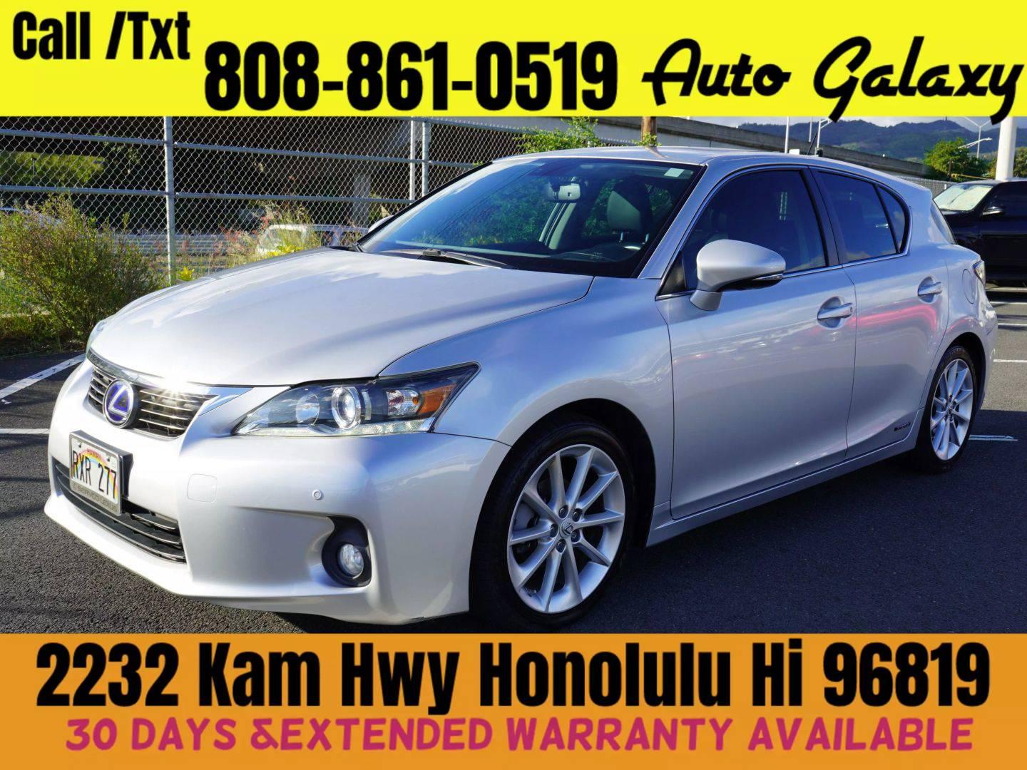 2013 Lexus CT CT 200h in Honolulu HI For Sale - Image 1