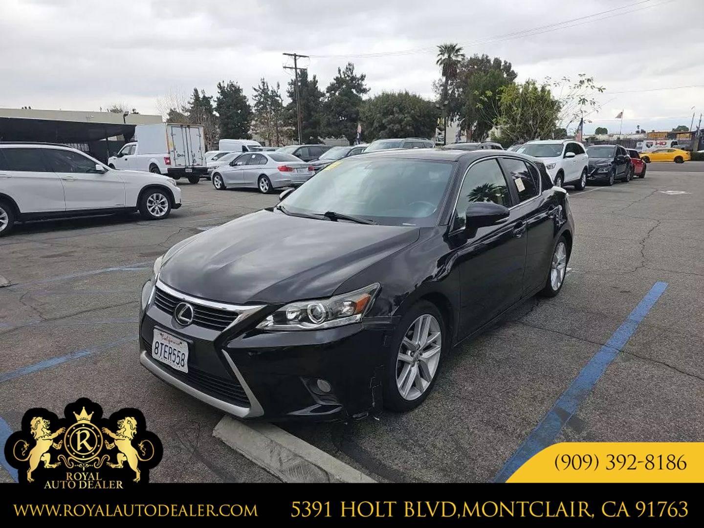 2014 Lexus CT CT 200h in Montclair CA For Sale - Image 1