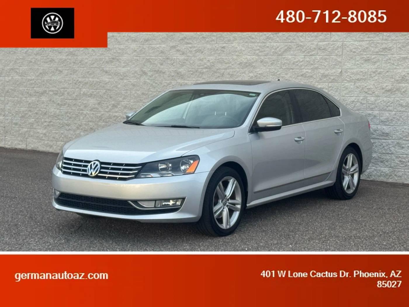 2014 Volkswagen Passat TDI SEL Premium in Phoenix AZ For Sale - Image 1