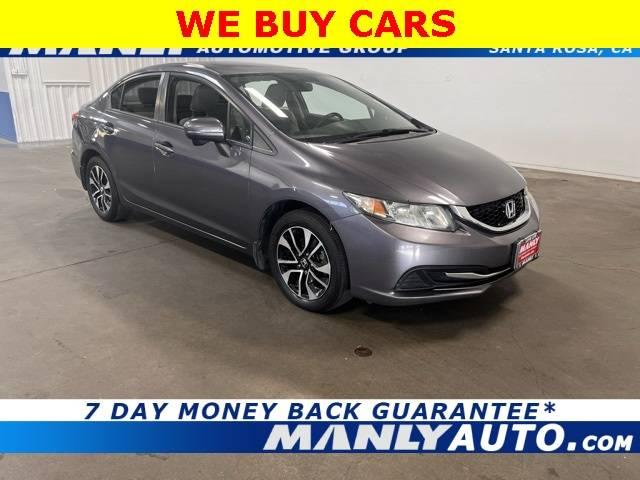 2015 Honda Civic EX in Santa Rosa CA For Sale - Image 1