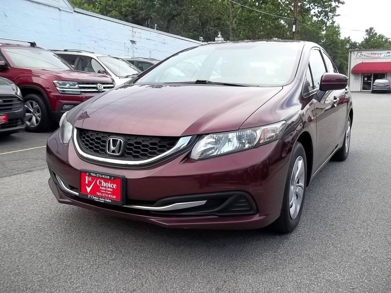 2015 Honda Civic LX in Fairfax VA For Sale - Image 1