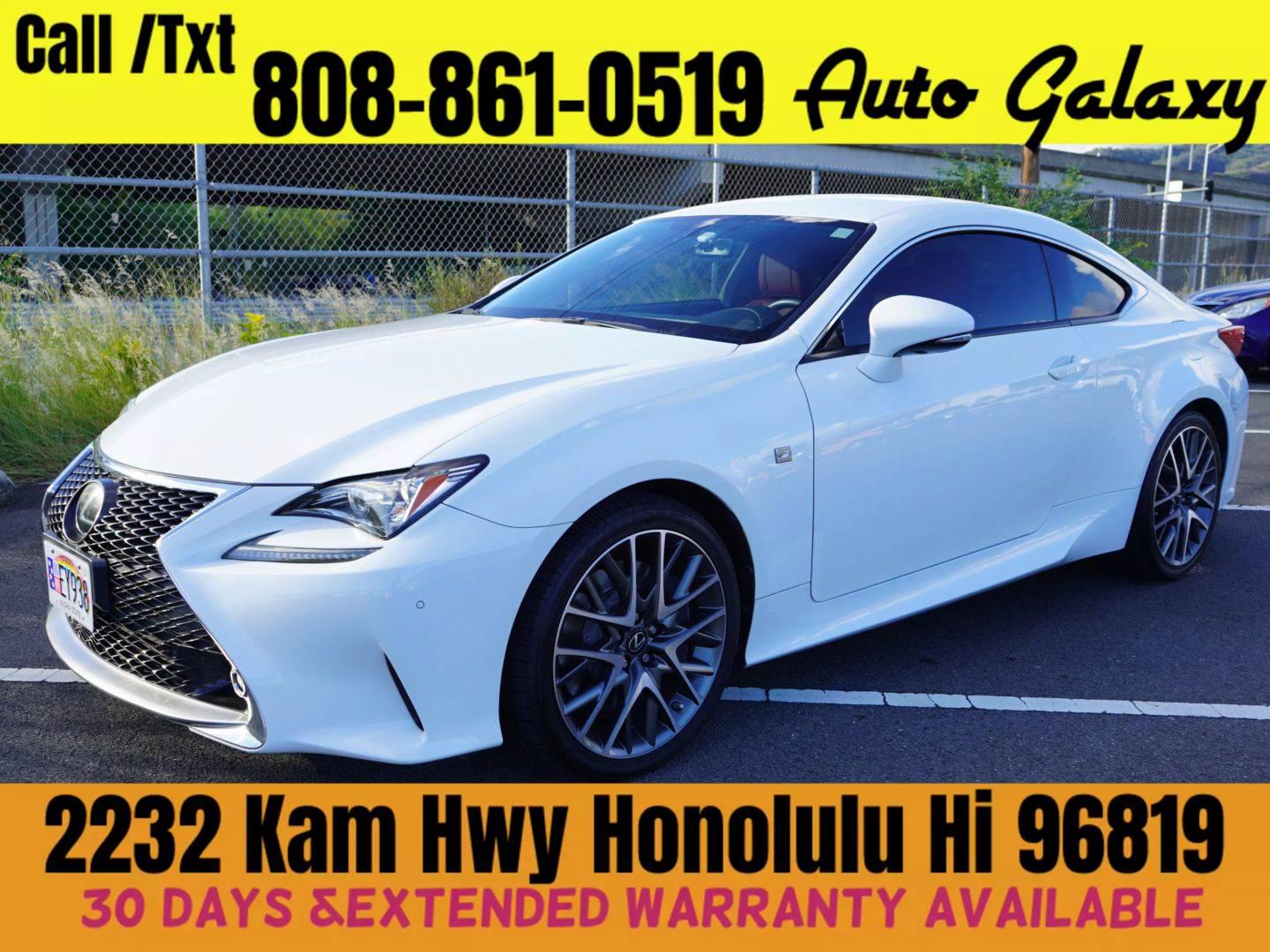 2015 Lexus RC RC 350 in Honolulu HI For Sale - Image 1
