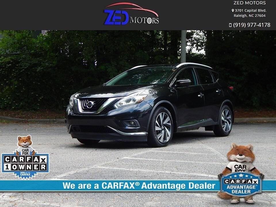 2015 Nissan Murano Platinum in Raleigh NC For Sale - Image 1