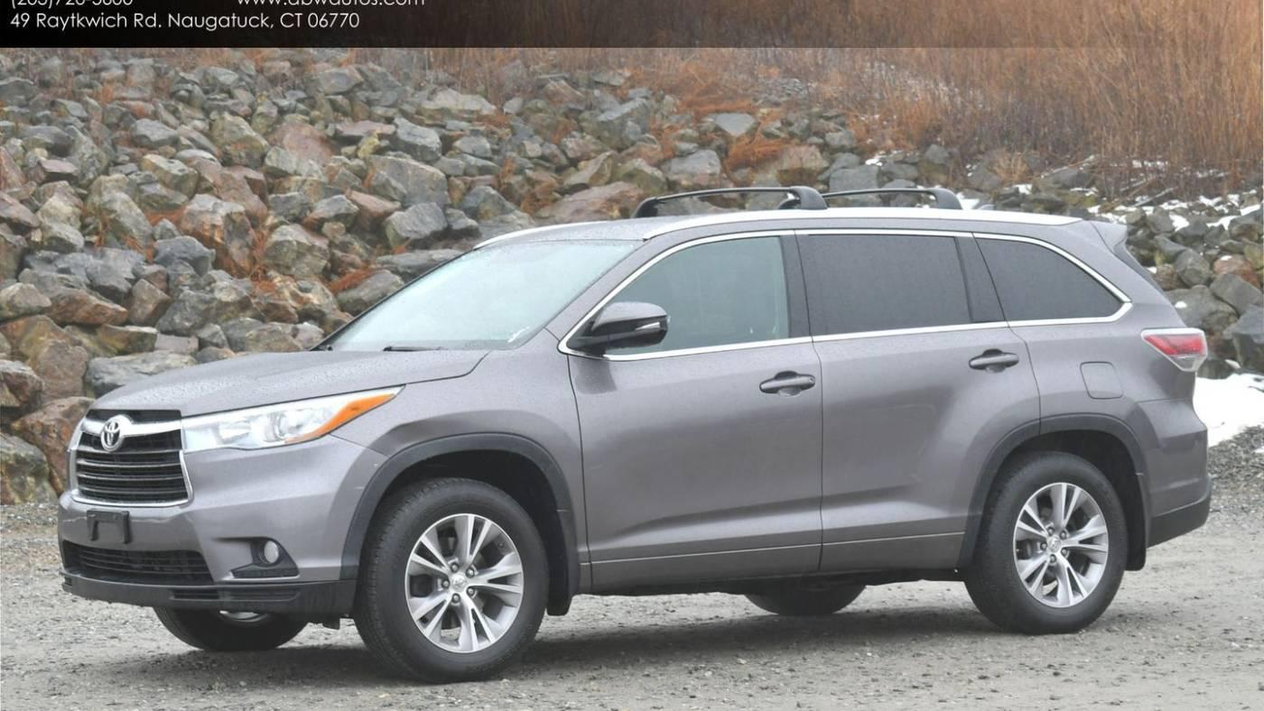 2015 Toyota Highlander XLE in Naugatuck CT For Sale - Image 1