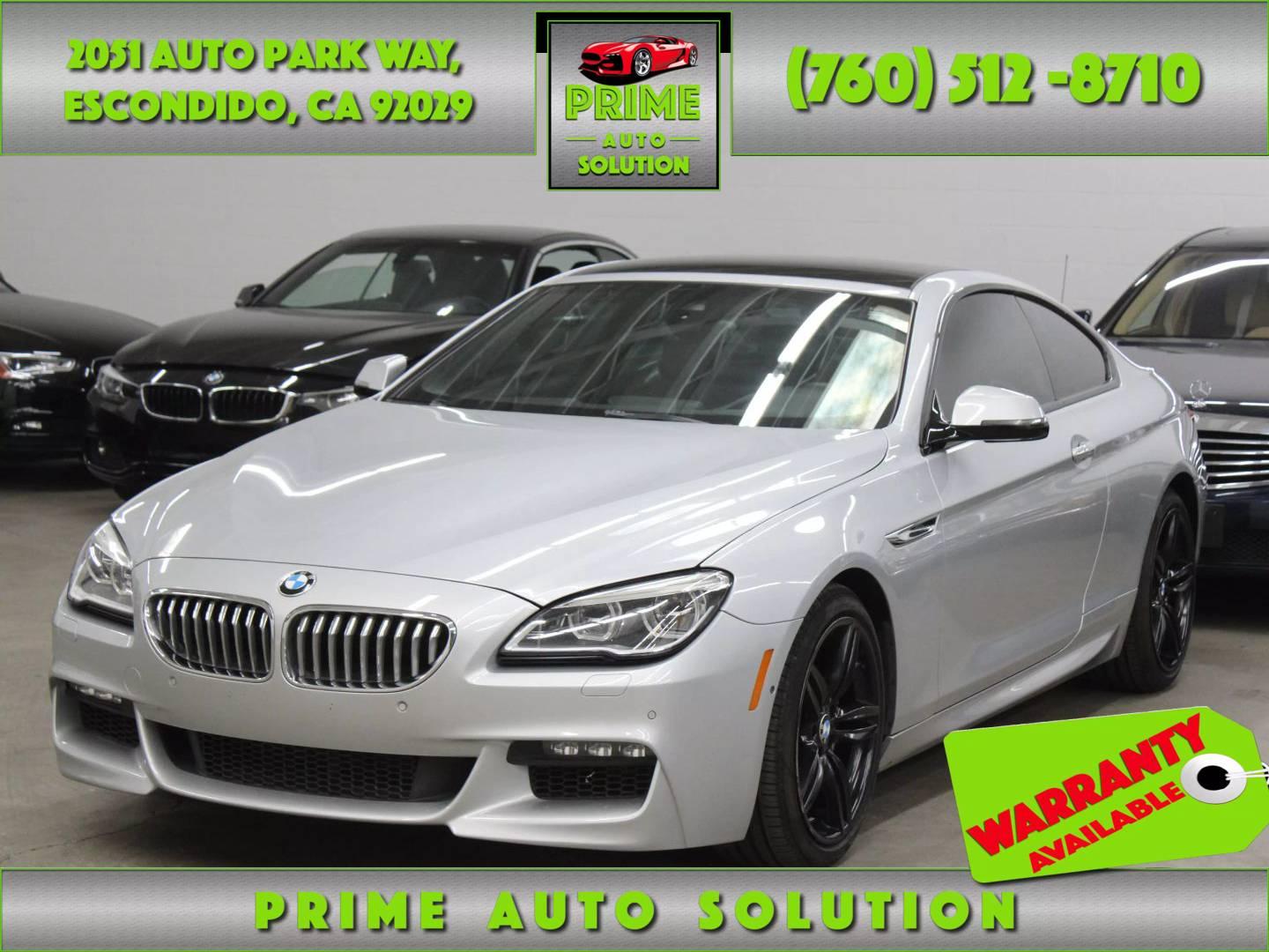 2016 BMW 6 Series 650i in Escondido CA For Sale - Image 1