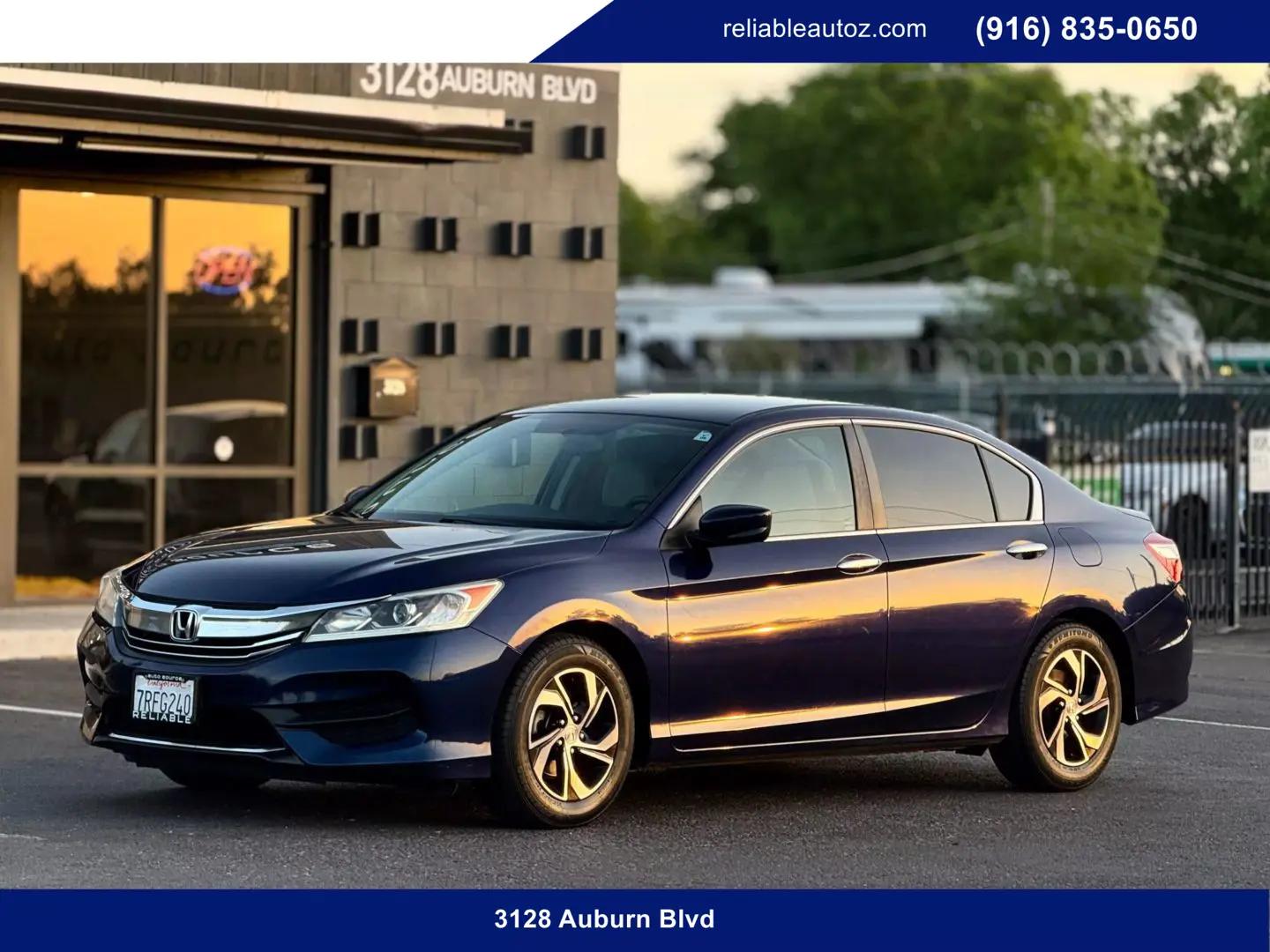 2016 Honda Accord LX in Sacramento CA For Sale - Image 1