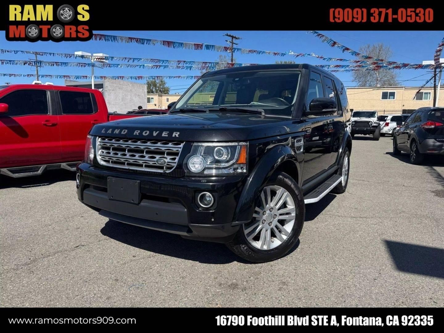 2016 Land Rover LR4 HSE LUX in Fontana CA For Sale - Image 1
