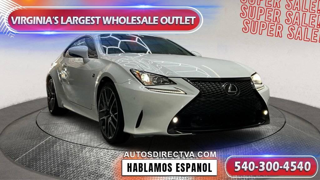 2016 Lexus RC RC 350 in Fredericksburg VA For Sale - Image 1
