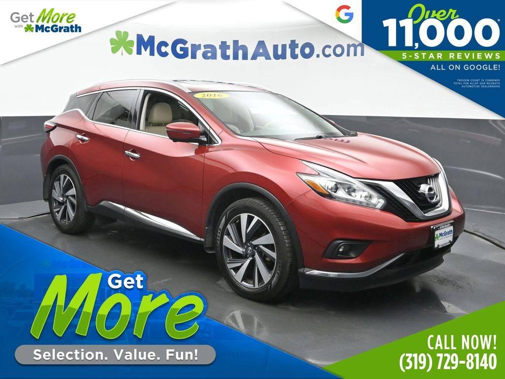 2016 Nissan Murano Platinum in Hiawatha IA For Sale - Image 1