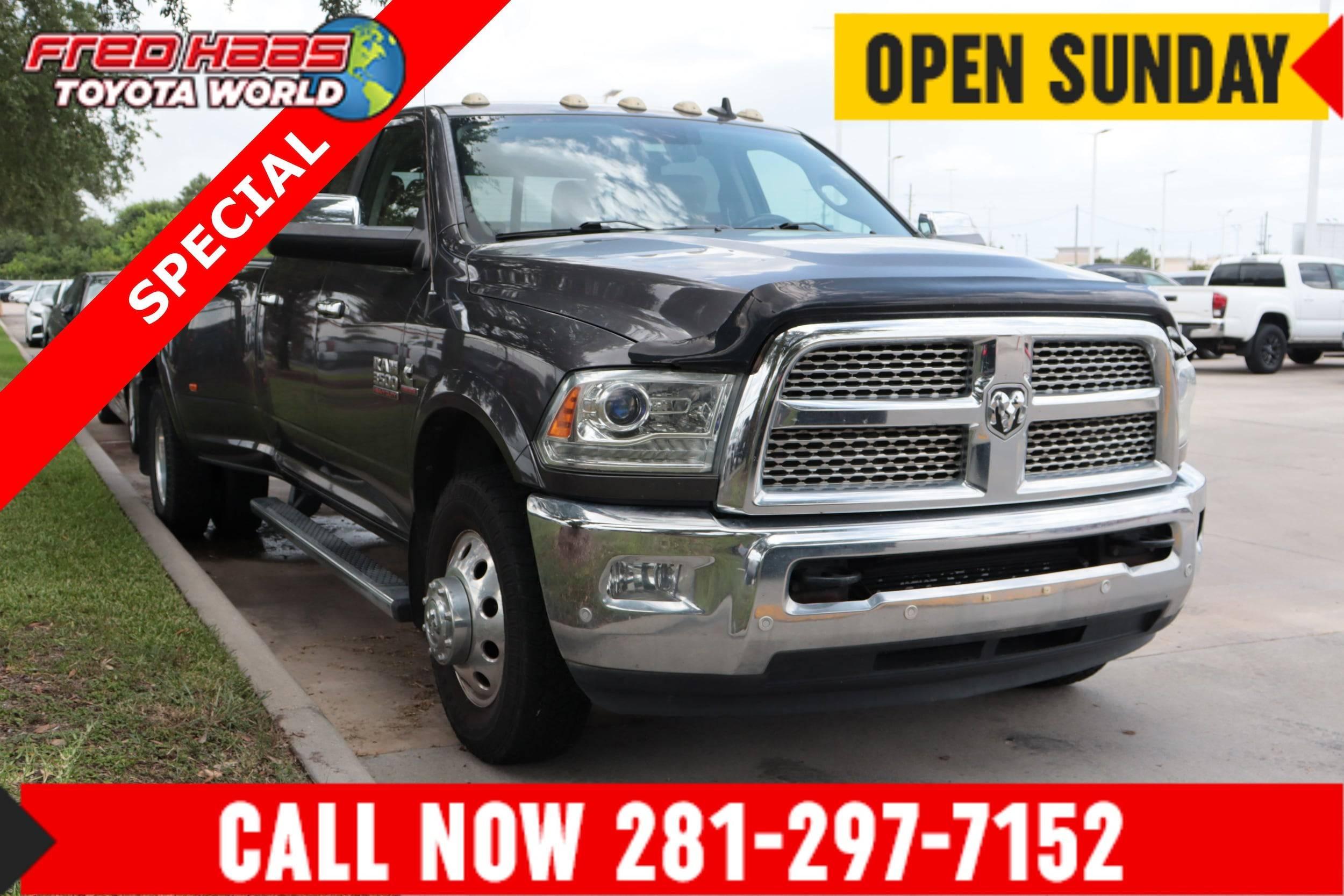 2016 Ram 3500 Laramie in Spring TX For Sale - Image 1