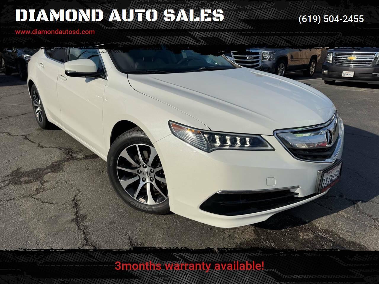 2017 Acura TLX Technology Package in El Cajon CA For Sale - Image 1