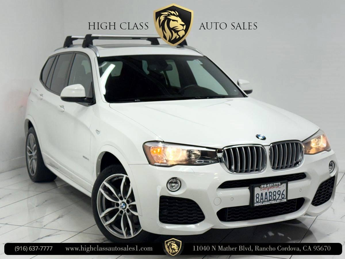 2017 BMW X3 28i in Rancho Cordova CA For Sale - Image 1