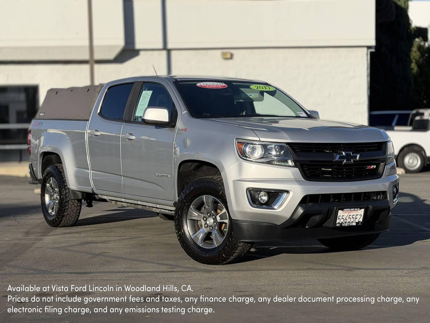 2017 Chevrolet Colorado Z71 in Woodland Hills CA For Sale - Image 1