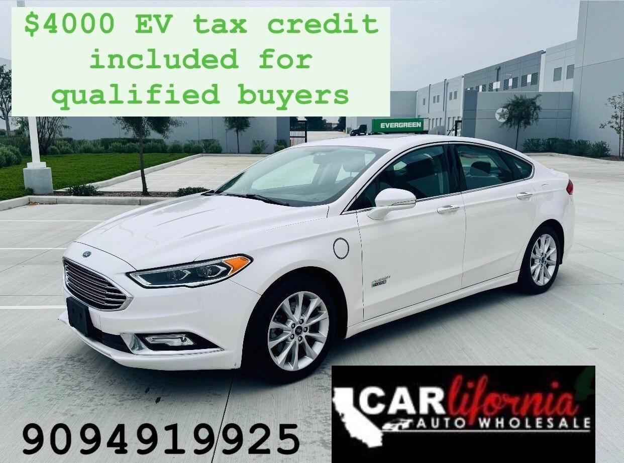 2017 Ford Fusion Energi Titanium in San Bernardino CA For Sale - Image 1