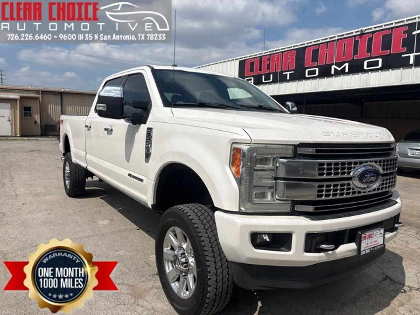 2017 Ford Super Duty F-350 Platinum in San Antonio TX For Sale - Image 1