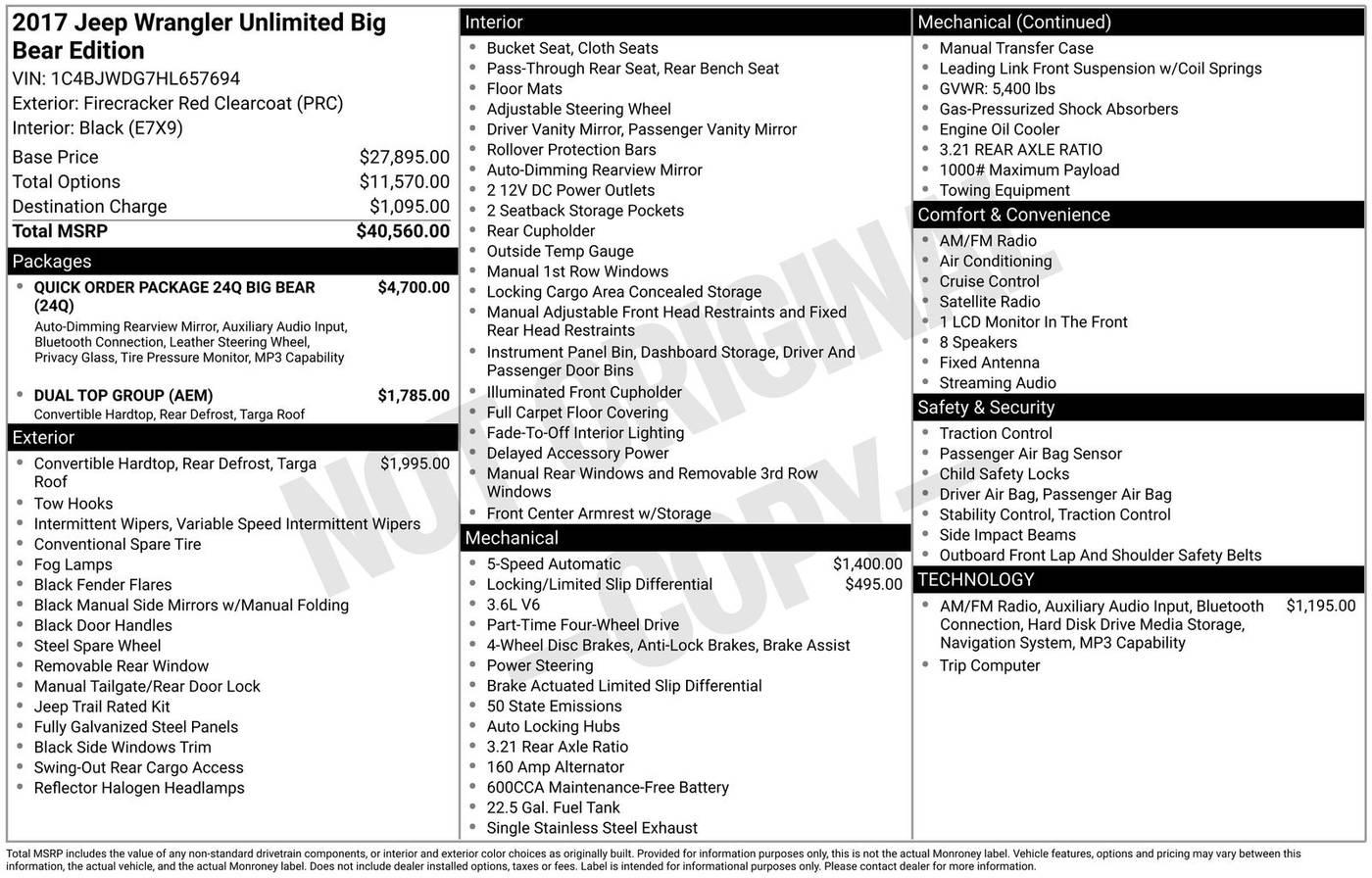 2017 Jeep Wrangler Sport in Eatontown NJ For Sale - Image 1