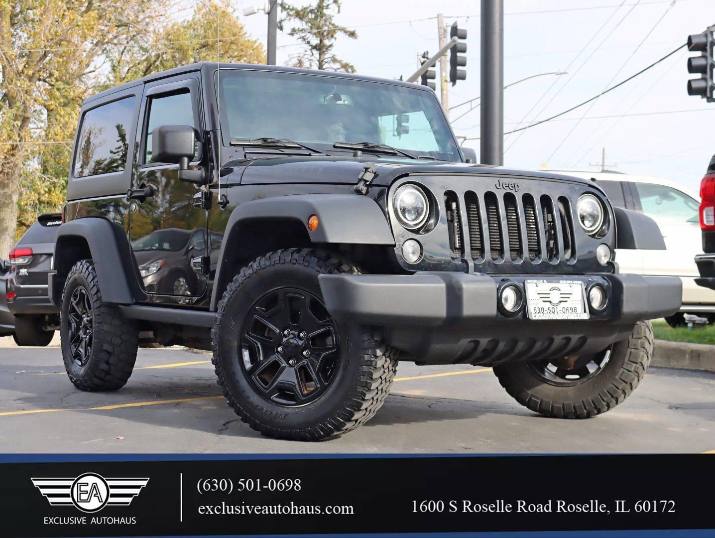 2017 Jeep Wrangler Willys Wheeler in Roselle IL For Sale - Image 1