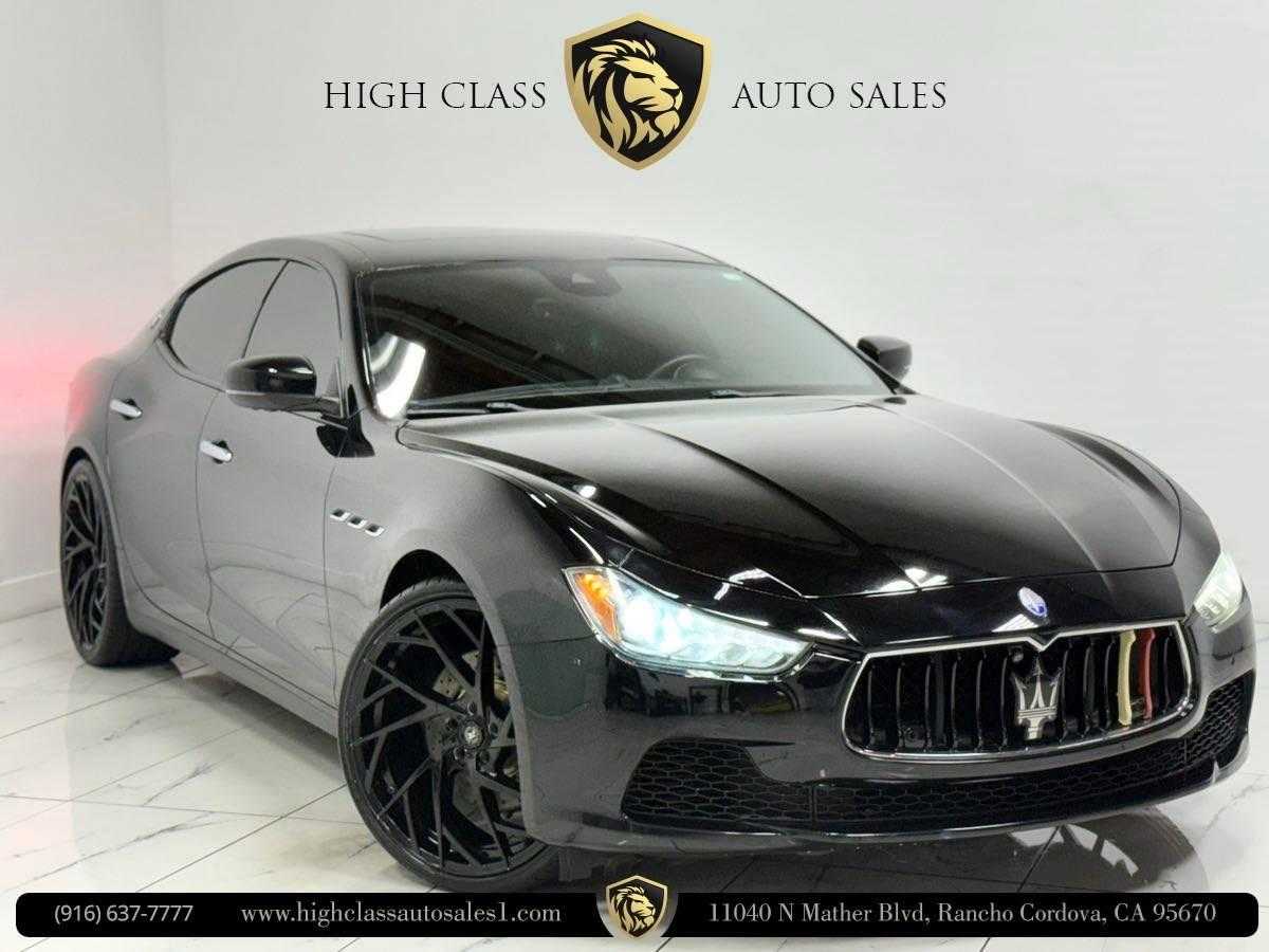 2017 Maserati Ghibli S in Rancho Cordova CA For Sale - Image 1