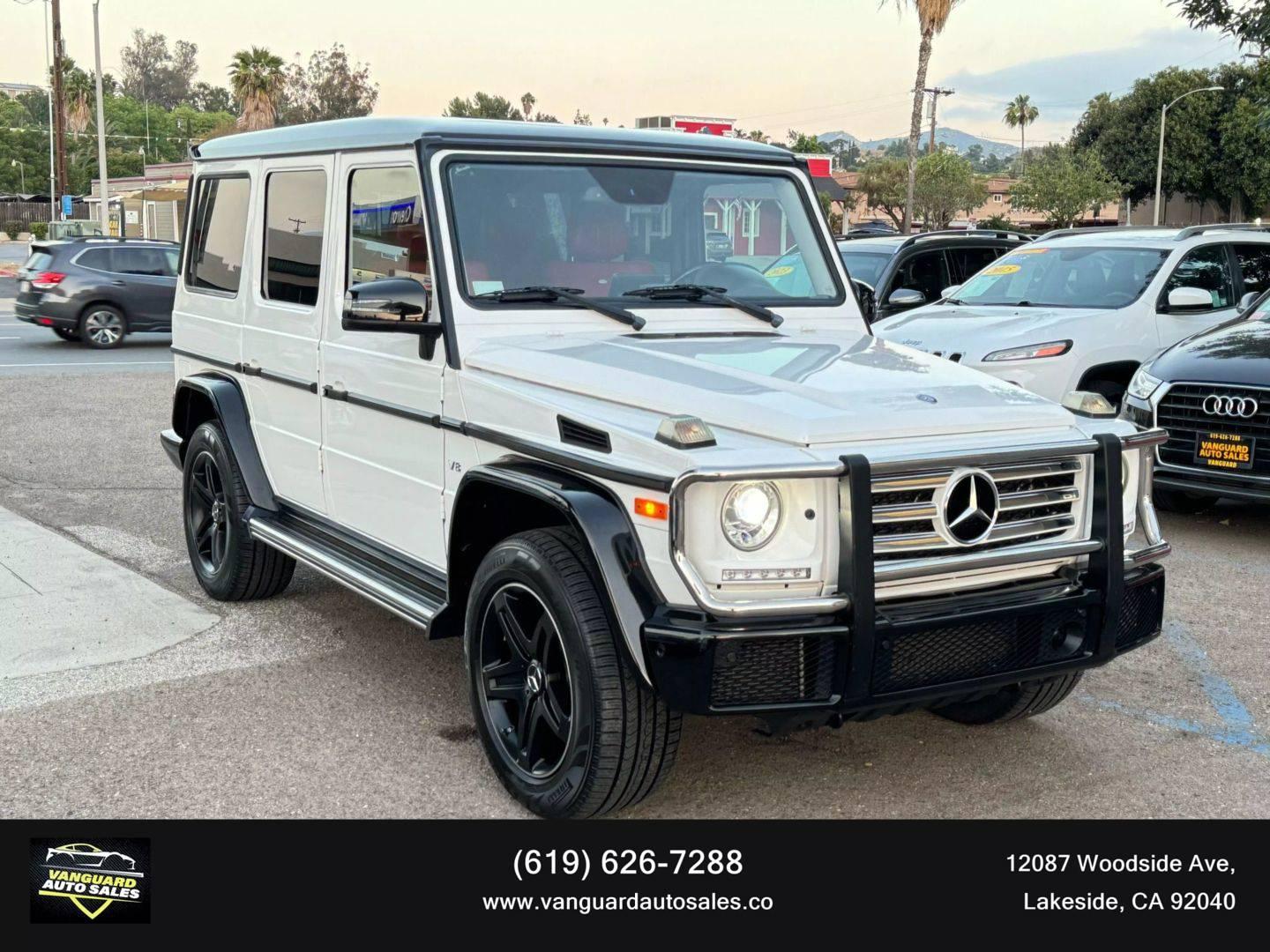 2017 Mercedes-Benz G-Class G 550 in Lakeside CA For Sale - Image 1