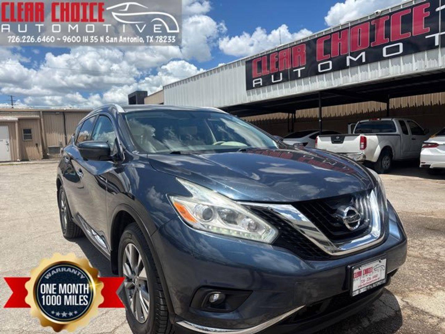 2017 Nissan Murano SL in San Antonio TX For Sale - Image 1