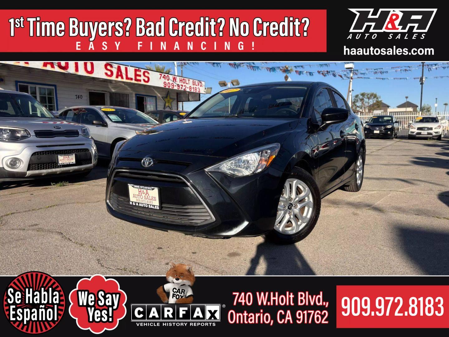 2017 Toyota Yaris iA Base in Ontario CA For Sale - Image 1