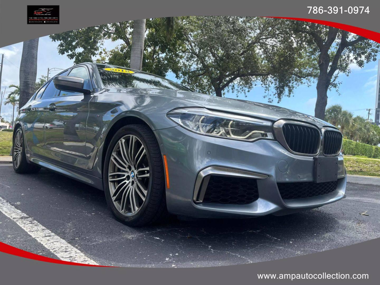 2018 BMW 5 Series M550i in Ft. Lauderdale FL For Sale - Image 1