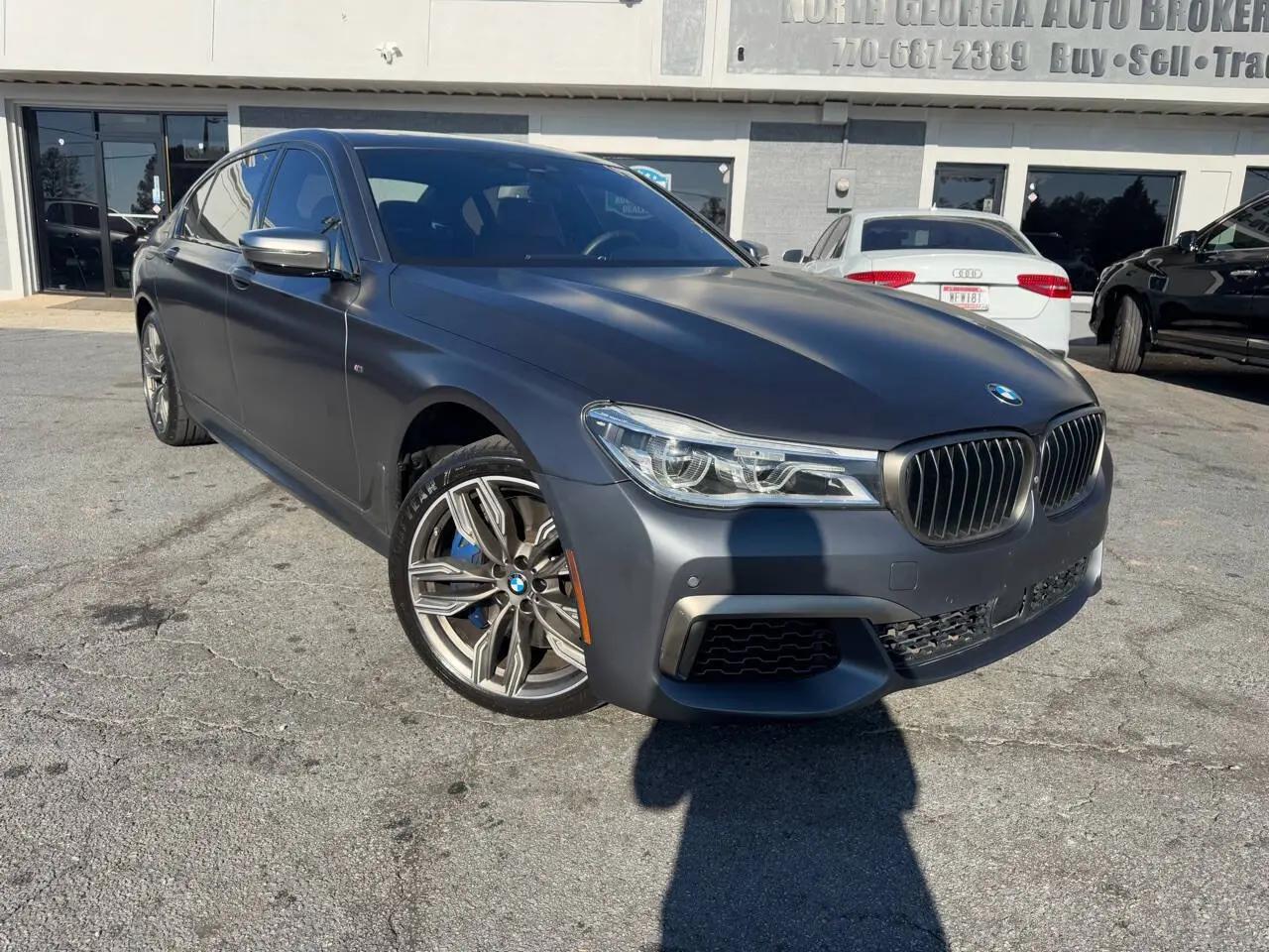 2018 BMW 7 Series M760i in Snellville GA For Sale - Image 1
