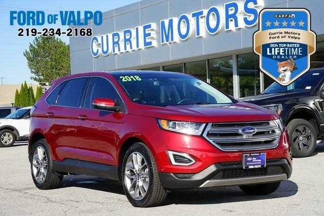 2018 Ford Edge Titanium in Valparaiso IN For Sale - Image 1