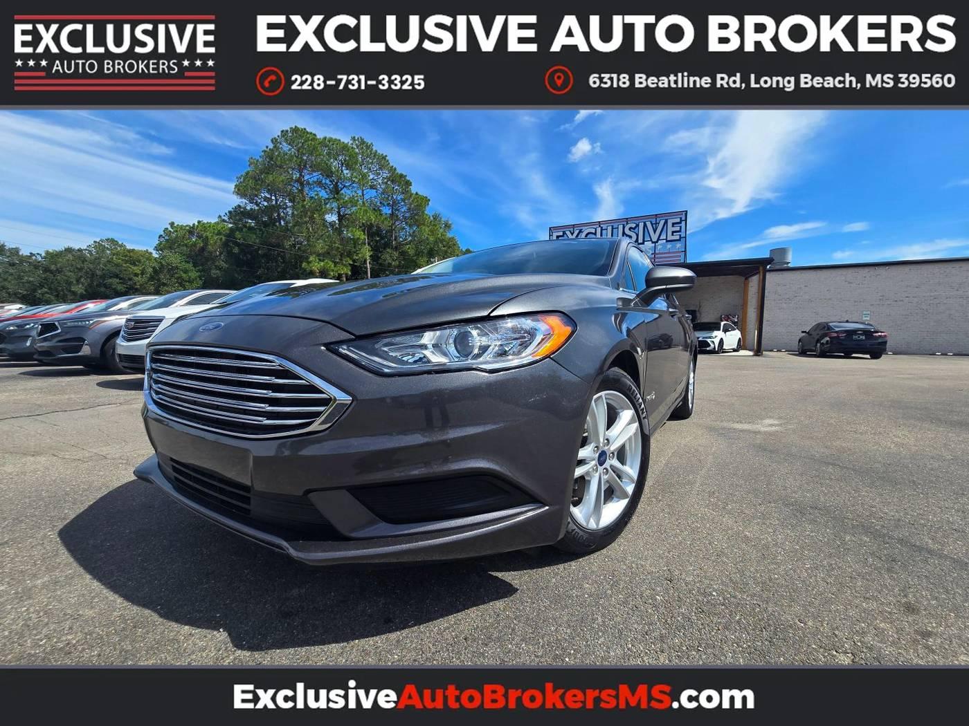 2018 Ford Fusion Hybrid SE in Long Beach MS For Sale - Image 1