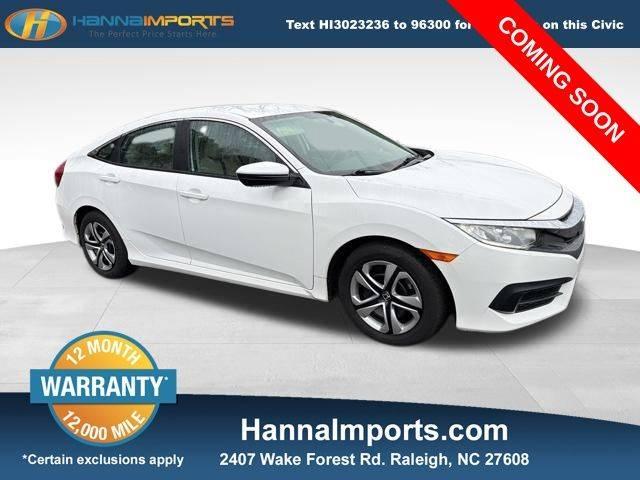 2018 Honda Civic LX in Raleigh NC For Sale - Image 1