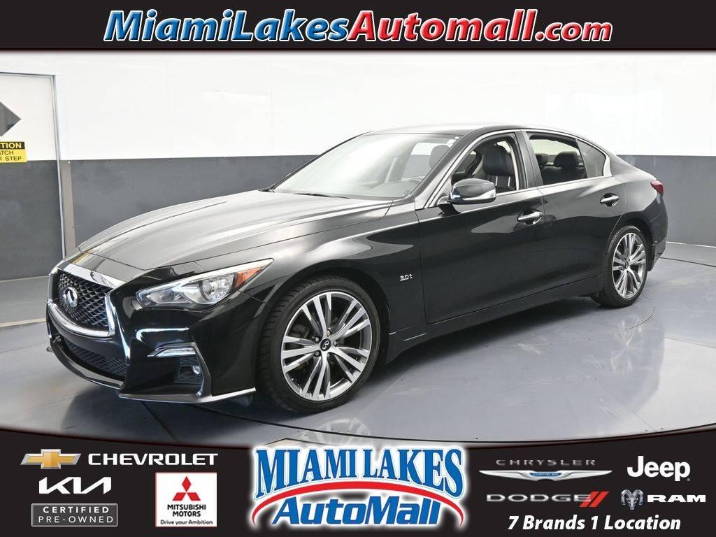 2018 INFINITI Q50 3.0t SPORT in Miami Lakes FL For Sale - Image 1