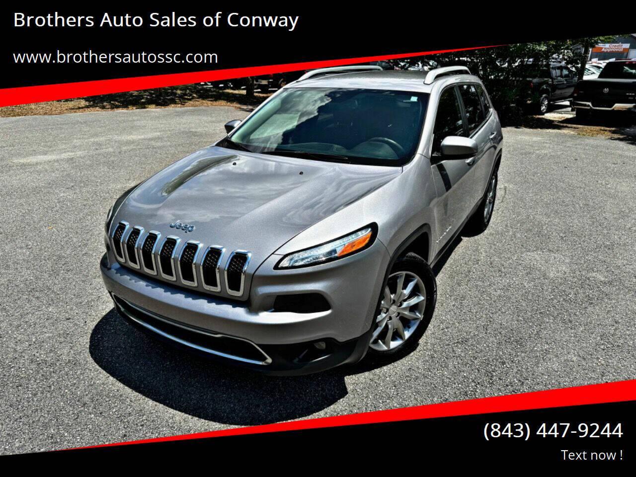 2018 Jeep Cherokee Limited in Conway SC For Sale - Image 1