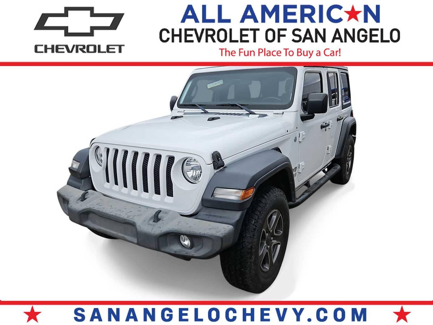2018 Jeep Wrangler Sport in San Angelo TX For Sale - Image 1