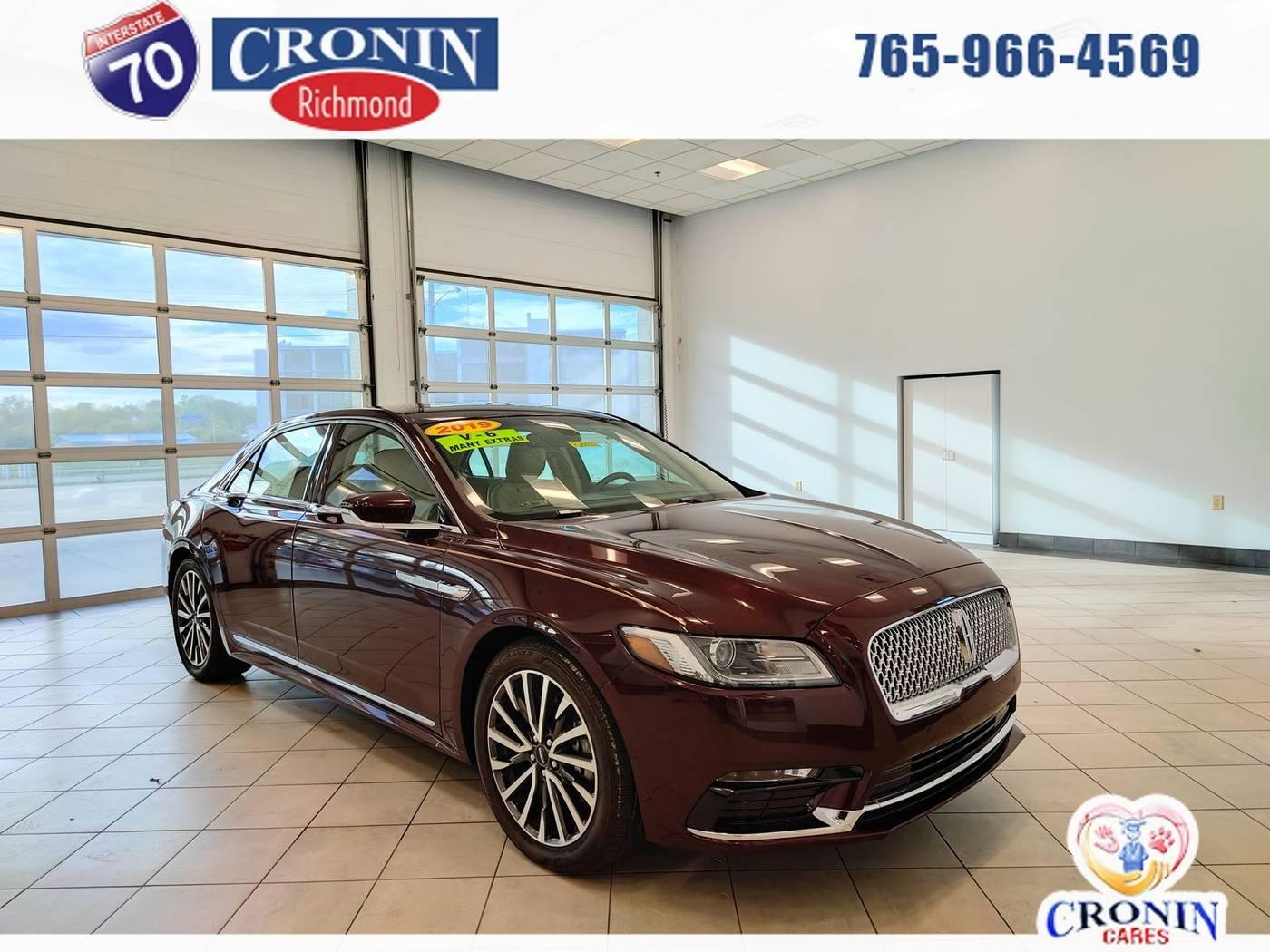 2018 Lincoln Continental Select in Richmond IN For Sale - Image 1