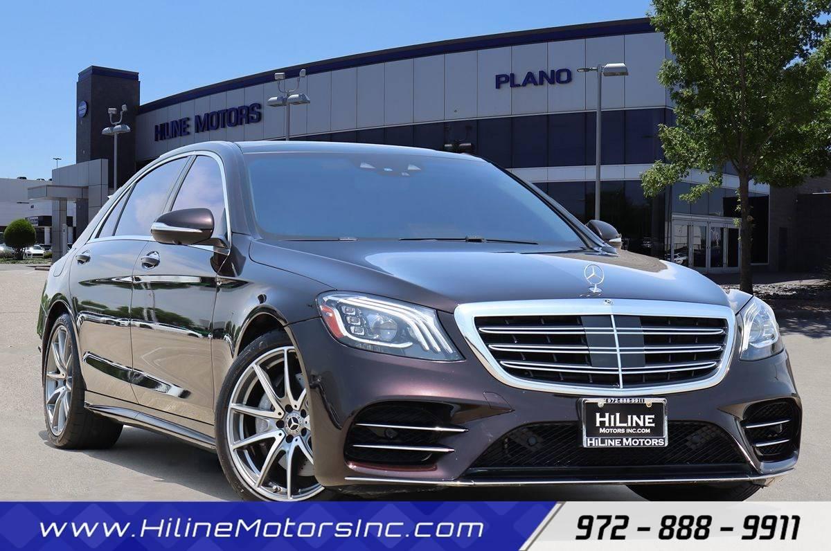 2018 Mercedes-Benz S-Class S 560 in Plano TX For Sale - Image 1