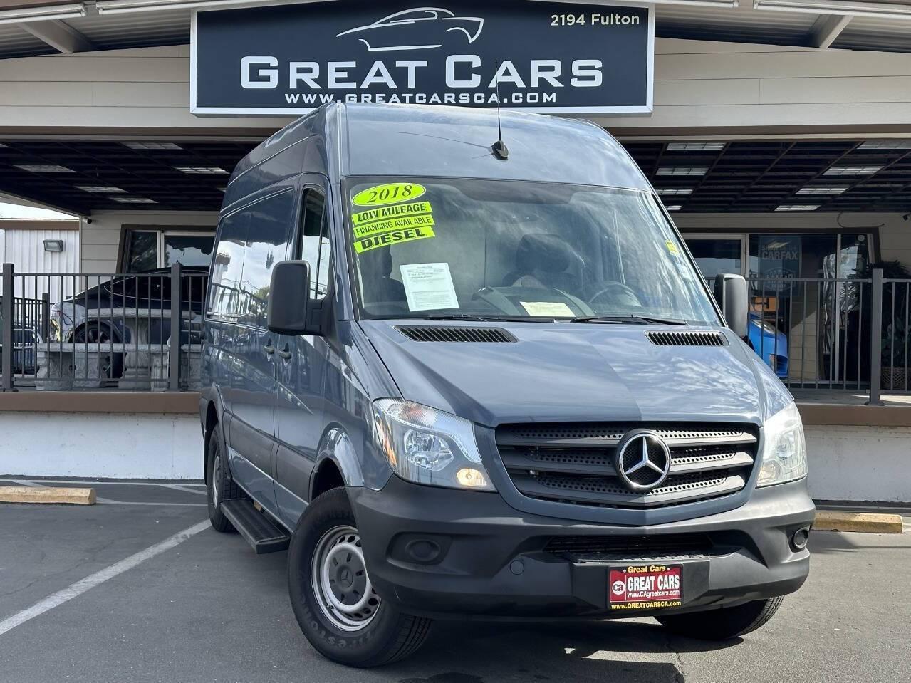 2018 Mercedes-Benz Sprinter Cargo Van 2500 in Sacramento CA For Sale - Image 1