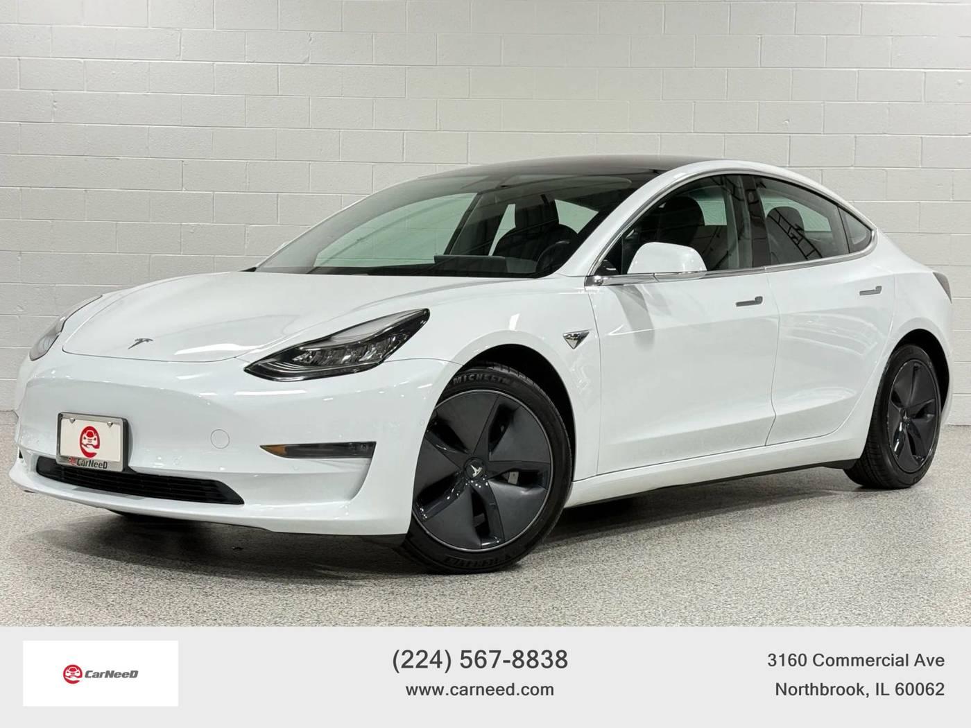 2018 Tesla Model 3 Long Range in Northbrook IL For Sale - Image 1