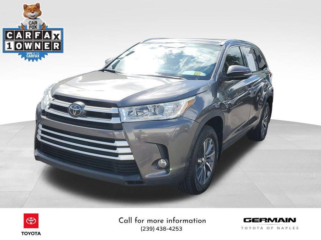 2018 Toyota Highlander XLE in Naples FL For Sale - Image 1