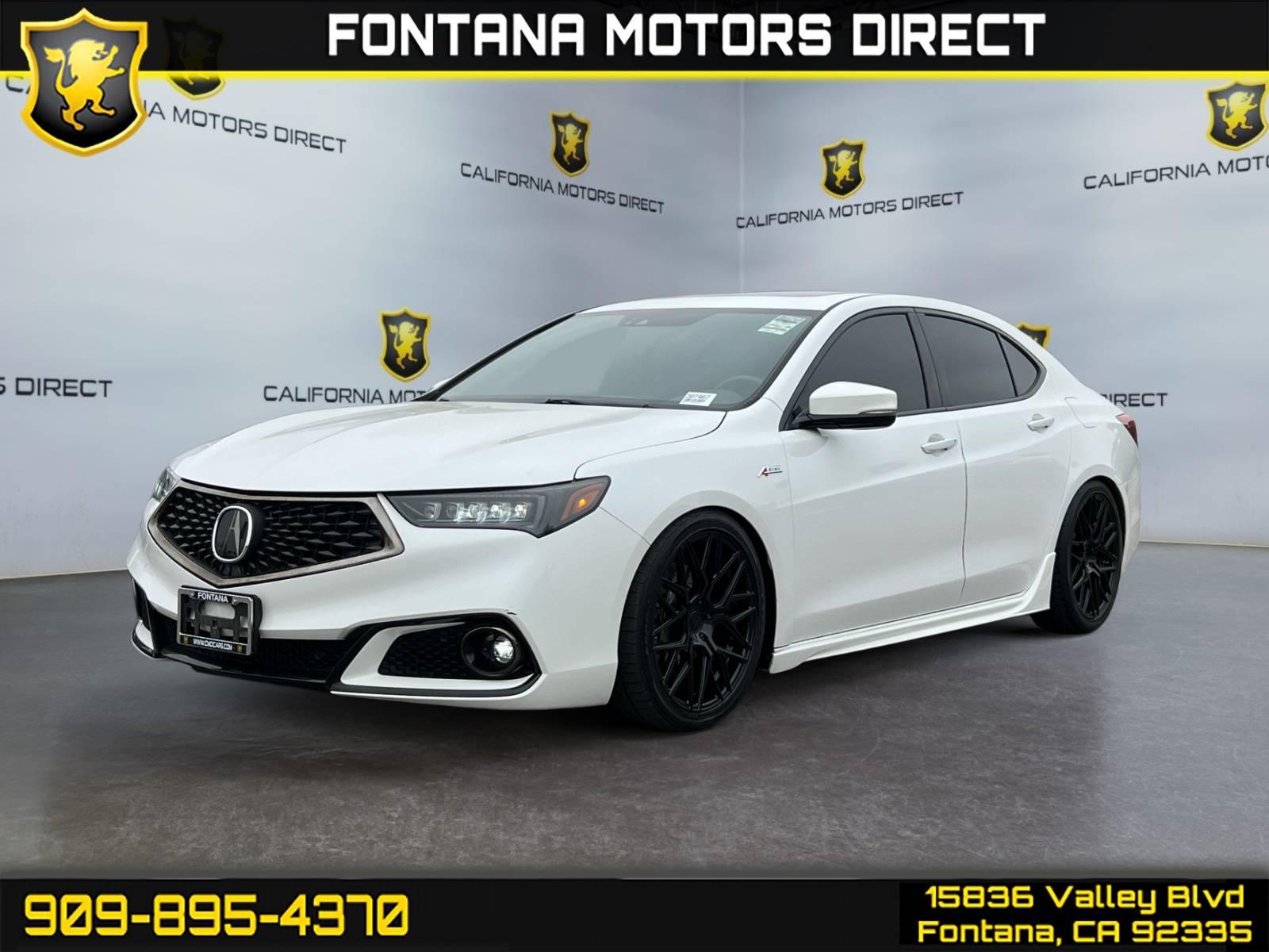 2019 Acura TLX A-Spec with Technology Package in Fontana CA For Sale - Image 1