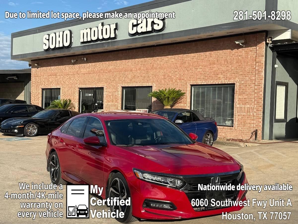 2019 Honda Accord Sport in Houston TX For Sale - Image 1